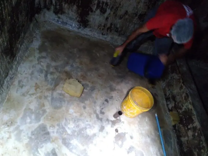 Empresa de limpeza de caixa d água